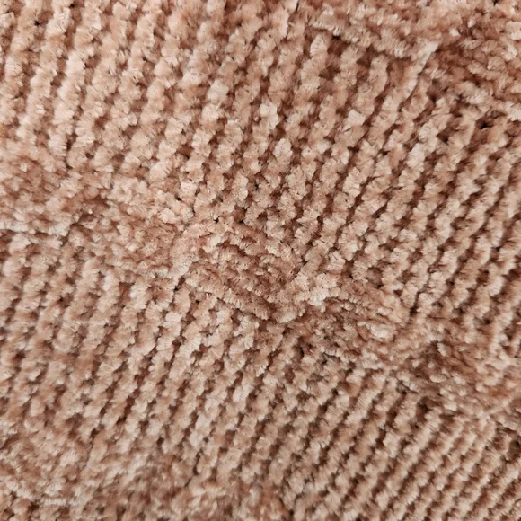 LuLaRoe One Size Chenille Button Front Shawl Tan Fringe Tassel Wrap Poncho - Picture 8 of 9